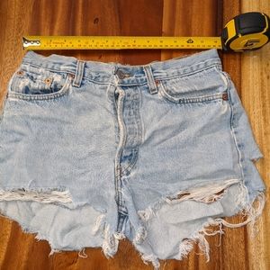 Vintage Levis Jean Shorts